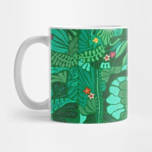 Tropical Forest Green Mug